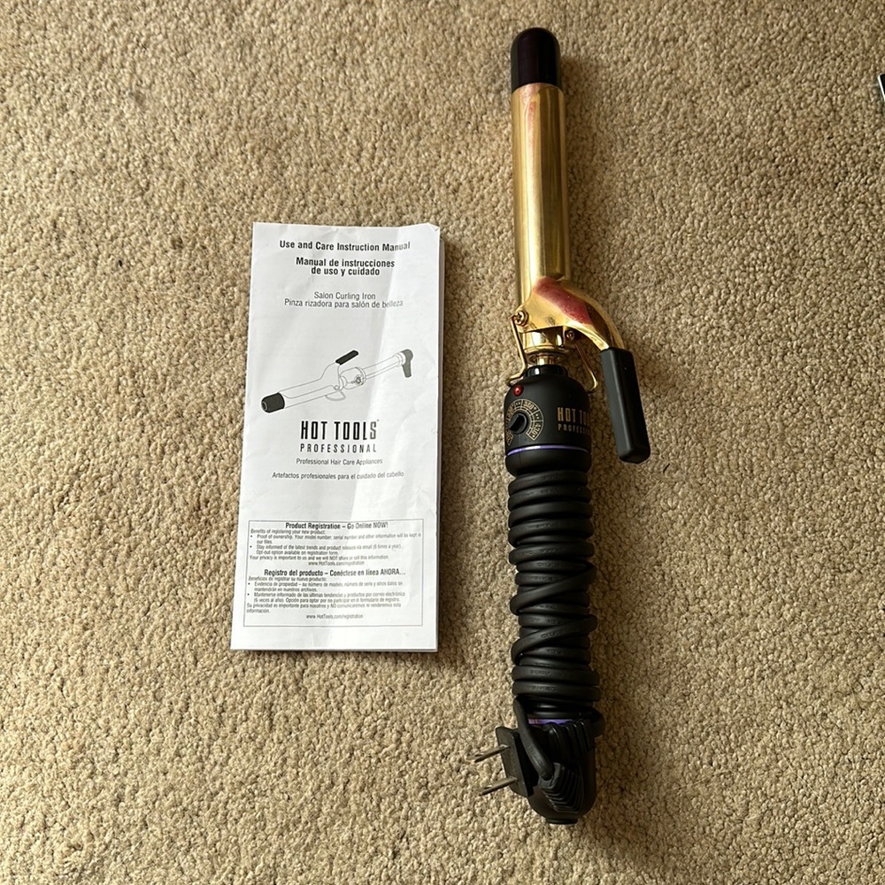 Hot Tools Pro 1” curling iron